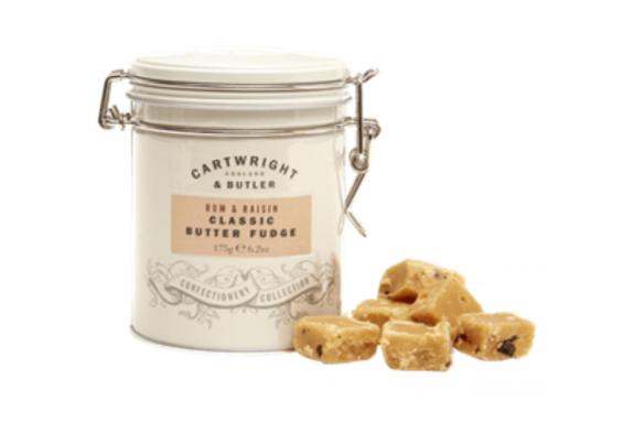 The Northern Echo: Rum & Raisin Fudge in Tin. Credit: Cartwright & Butler The Northern Echo: Rum & Raisin Fudge in Tin. Credit: Cartwright & Butler