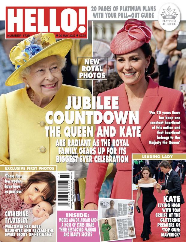The Northern Echo: Front cover of the latest edition of Hello! Magazine. Credit: Hello! Magazine /PA