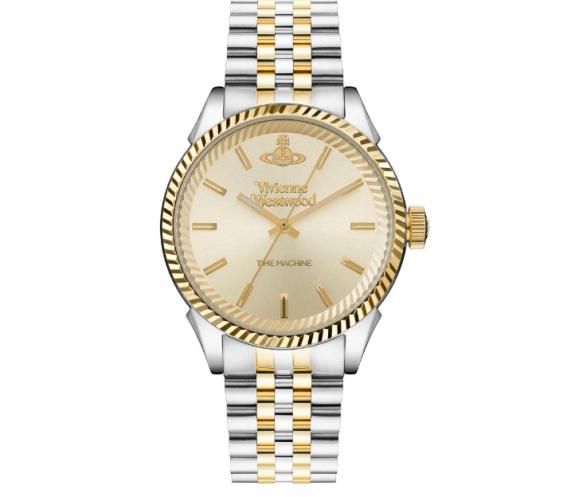 The Northern Echo: Vivienne Westwood Seymour Steel and Gold Plated Men's Watch. Credit: Beaverbrooks The Northern Echo: Vivienne Westwood Seymour Steel and Gold Plated Men's Watch. Credit: Beaverbrooks
