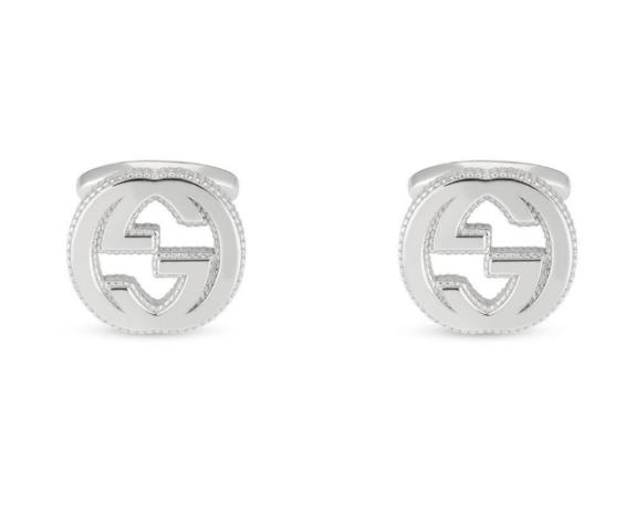 The Northern Echo: Gucci Interlocking G Silver Cufflinks. Credit: Beaverbrooks The Northern Echo: Gucci Interlocking G Silver Cufflinks. Credit: Beaverbrooks