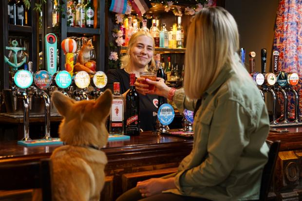 The Northern Echo: Take a Corgi for a free 'Queen's Tipple' over the Platinum Jubilee weekend. Picture: Greene King