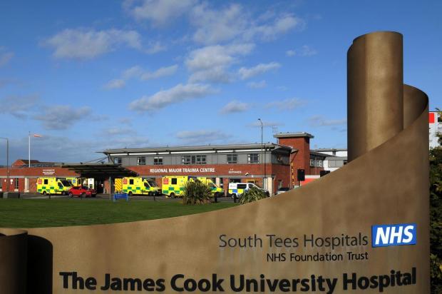 The Northern Echo: James Cook University Hospital in Middlesbrough Picture: Northern Echo