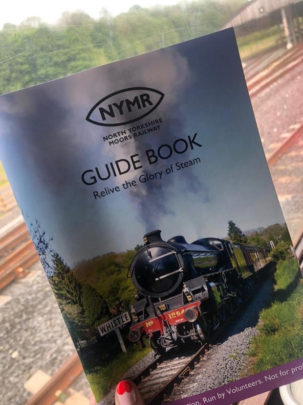 The Northern Echo: North Yorkshire Moors Railway guidebook. Credit: HANNAH COLLEY