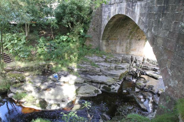 The Northern Echo: Crash site of fatal accident in which a cyclist was killed.