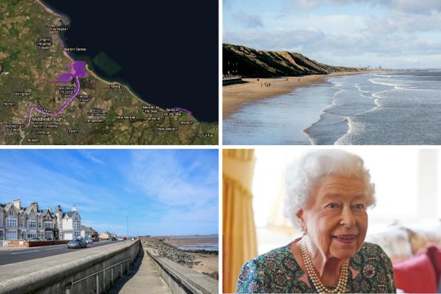 Almost half of the country's coastline is owned by The Queen Pictures: Sarah Caldecott/PA