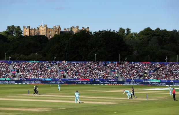 The Northern Echo: England take on New Zealand in the stunning environs of The Riverside in the 2019 Cricket World Cup.