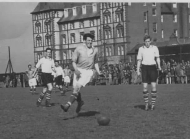The Northern Echo: John Kelly playing for Whitby Town FC in 1954