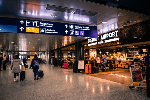 The Northern Echo: People waiting to board their flight at an airport. Credit: Canva The Northern Echo: People waiting to board their flight at an airport. Credit: Canva