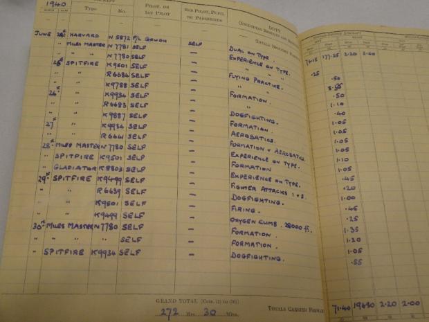 The Northern Echo: A page from the logbook of Peter Pease which is being auctioned in Cornwall on Friday