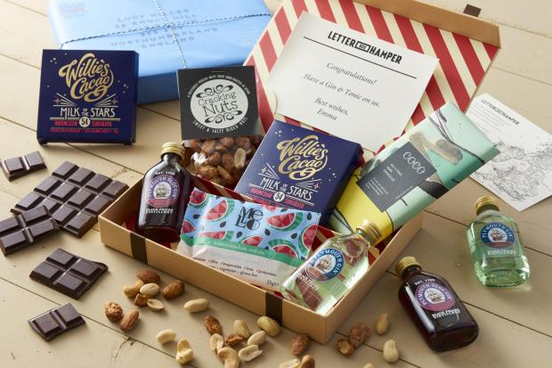 The Northern Echo: Gin And Chocolate Lovers Letter Box Hamper. Credit: Not On The High Street