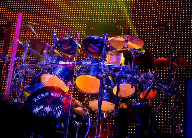 The Northern Echo: Yes drummer Alan White.