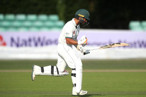Worcestershire’s Brett D’Oliveira scored a century against Durham at Chester-le-Street