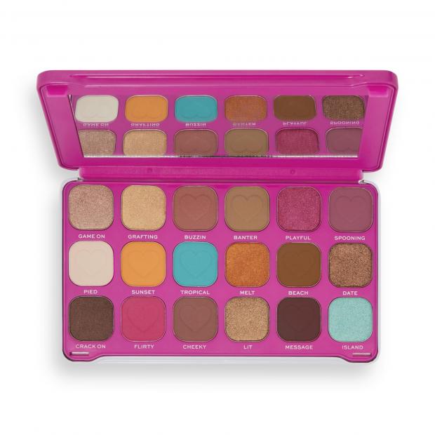 The Northern Echo: Love Island x Makeup Revolution I've Got a Text Forever Flawless Eyeshadow Palette. Credit: Revolution