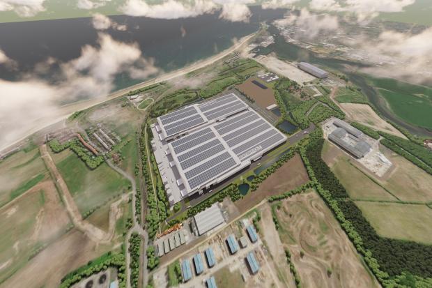 How the new plant at Blyth will look