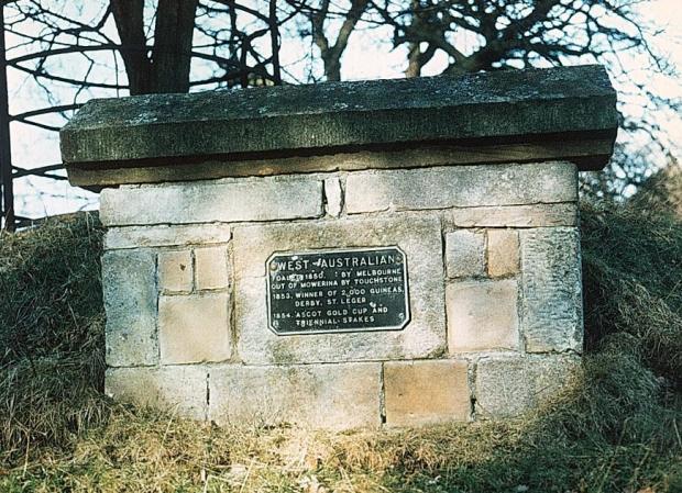 The Northern Echo: The grave of West Australian in the grounds of Streatlam Castle