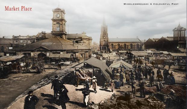 The Northern Echo: The new railway community of Middlesbrough, next to Port Darlington, had its own market from December 12, 1840, the streets surrounding the town hall often overflowing with stalls