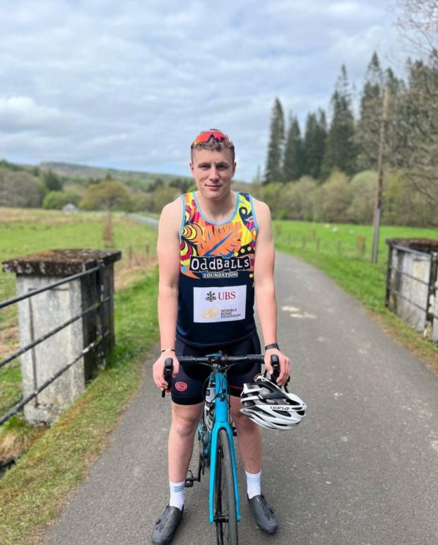 The Northern Echo: James Gray from County Durham, cycling across the USA to raise funds for The OddBalls Foundation