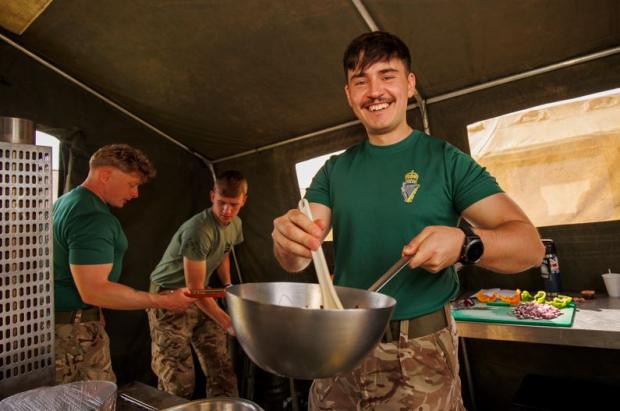 The Northern Echo: Ready Steady Lancer event at Catterick Garrison Picture: MOD