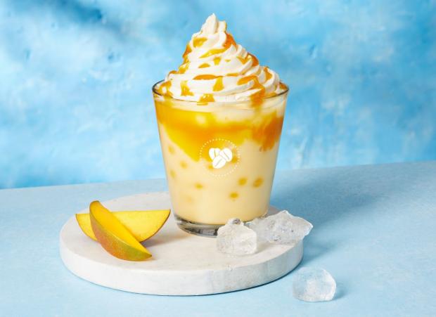 The Northern Echo: Tropical Mango Bubble Frappé & Light Dairy Swirl (Costa Coffee)