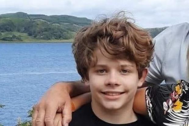 Ted Sanderson, 14, died at school in Newton Aycliffe on Tuesday