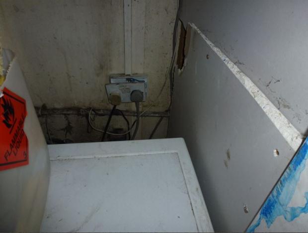 The Northern Echo: found several hazards, which included badly burnt sockets with live wires hanging from ceilings which posed a serious risk to staff and customers
