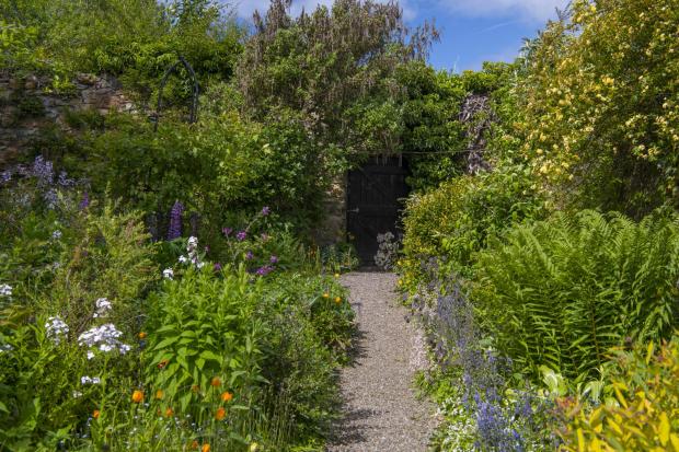 The Northern Echo: Crook Hall Gardens secret garden path and gate 