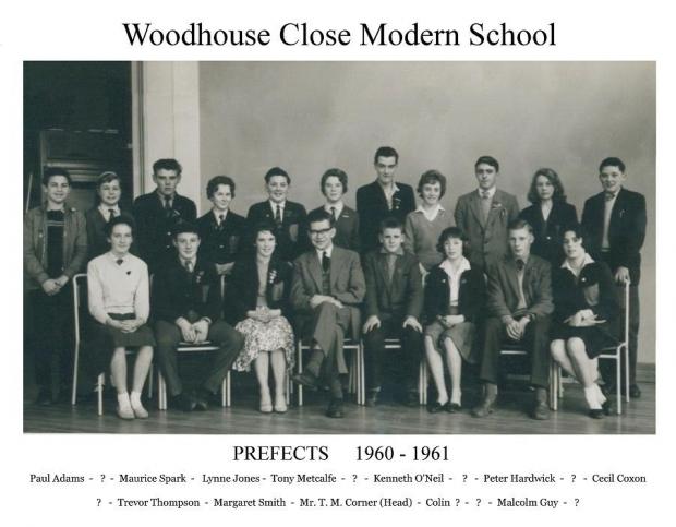 The Northern Echo: WOODHOUSE CLOSE MODERN SCHOOL PREFECTS 1960-1961