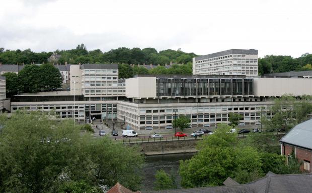 The Northern Echo: General view of Milburngate House in Durham in 2012
