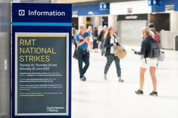 Are there train strikes taking place next week?