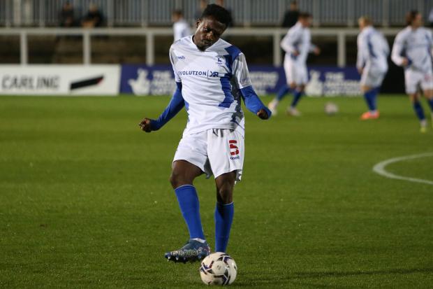 Timi Odusina is locked in a negotiating battle with Hartlepool United over a new contract. PICTURE: MARK FLETCHER.