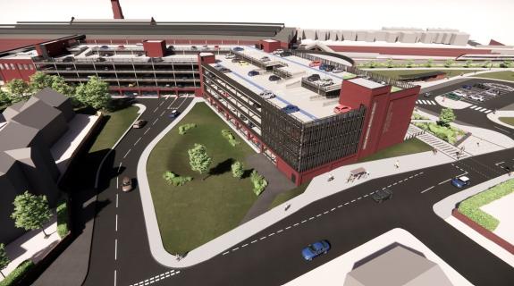 The Northern Echo: An illustration of the plans for Darlington railway station. Picture: Darlington Borough Council. The Northern Echo: An illustration of the plans for Darlington railway station. Picture: Darlington Borough Council.