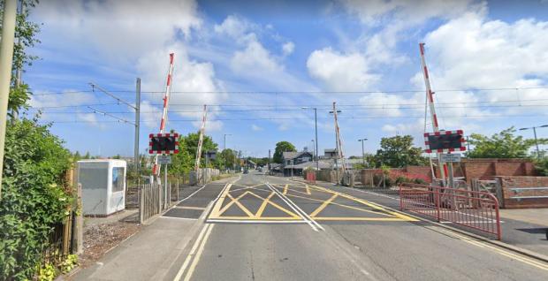 The Northern Echo: File photo of the crossing on the B1299 Station Road East Boldon Picture: Google