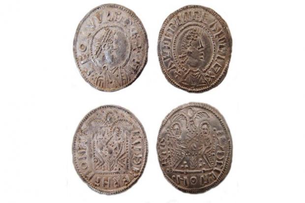Coins from a collection at The British Museum said to be similar to those recovered by police in May 2019
                                               Picture: DURHAM CONSTABULARY