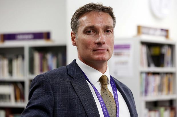 The Northern Echo: Queen Elizabeth Sixth Form College principal Tim Fisher. Picture: Paul Norris. 