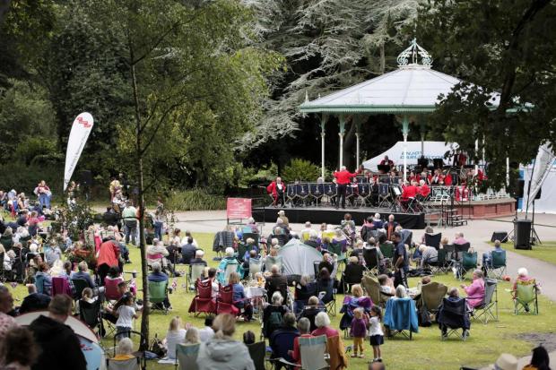 Last year's Proms in the Park event in South Park, Darlington Picture: THE NORTHERN ECHO