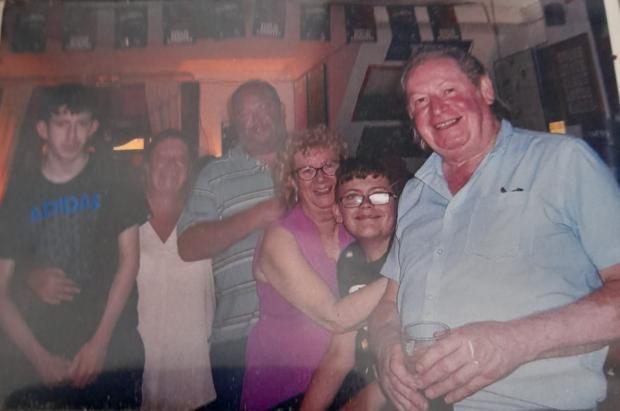 The Northern Echo: Joseph Halpin and his family. Picture: LISA SMITH