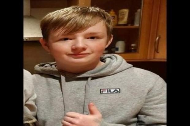Jack Swinburn, 15, left his home in Consett yesterday afternoon