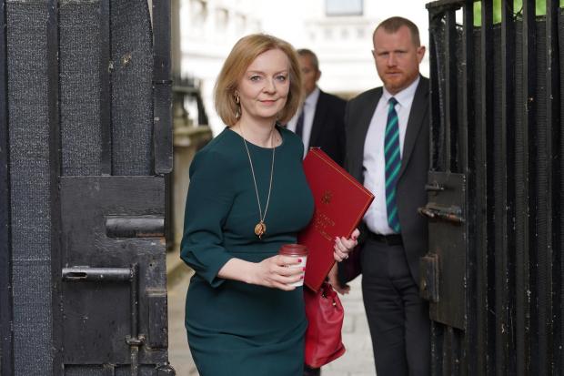 The Northern Echo: Foreign Secretary Liz Truss arriving in Downing Street, London, for a Cabinet meeting. Picture date: Tuesday May 24, 2022..