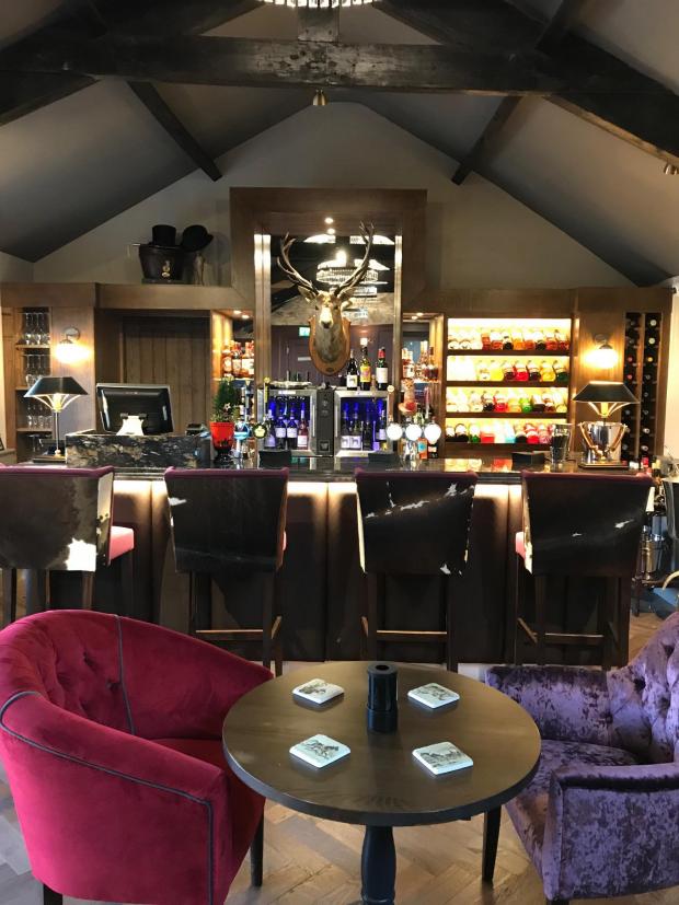 The Northern Echo: The bar at The Farrier in North Yorkshire 
