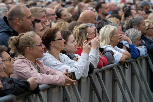 The Northern Echo: Crowds packed out the Riverside for the gig. Pictures: STEVEN CURTIS