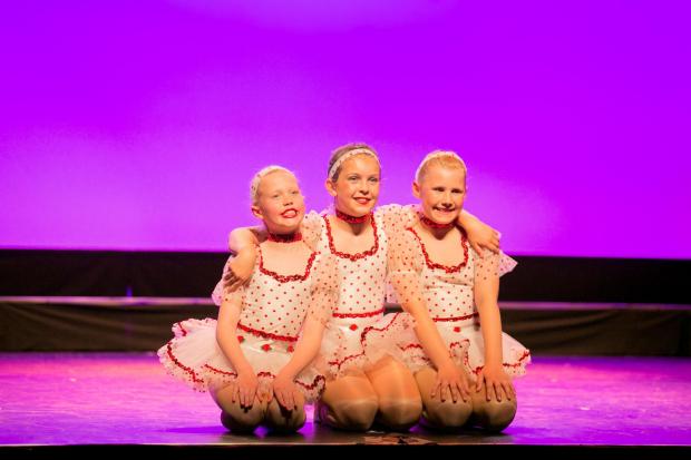 The Northern Echo: Joanne Banks Dancers performing Unstoppable at the Darlington Hippodrome Picture: Sarah Caldecott