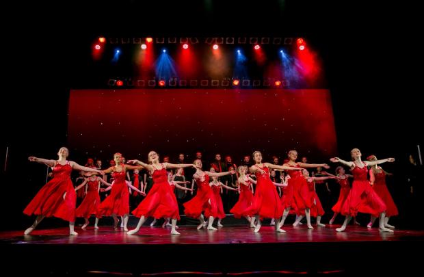 The Northern Echo: Joanne Banks Dancers performing Unstoppable at the Darlington Hippodrome Picture: Sarah Caldecott