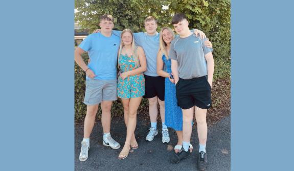 The Northern Echo: Chris and Rachel's children. Picture: THE GREAVES FAMILY The Northern Echo: Chris and Rachel's children. Picture: THE GREAVES FAMILY