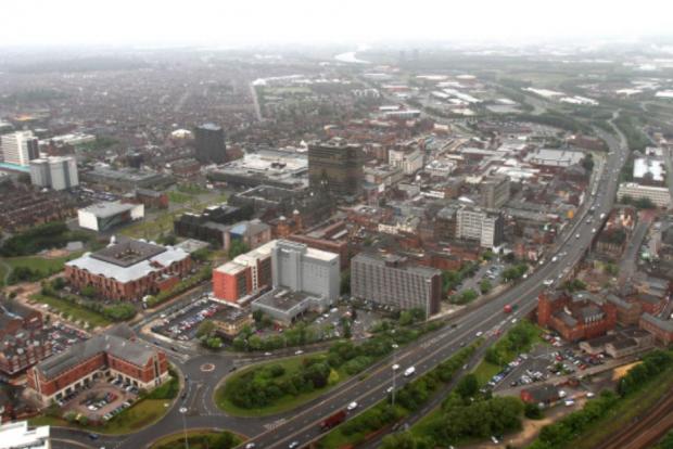 The Northern Echo: Middlesbrough town centre