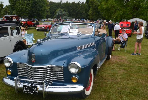 The Northern Echo: Classic Car Show at Newby Hall and Gardens in Ripon Picture: James Scott
