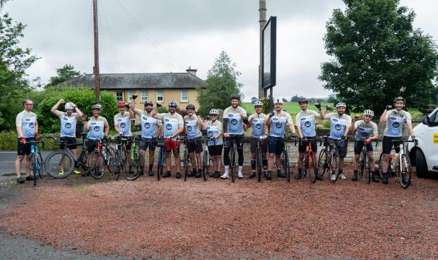 The Northern Echo: The team from the last NEAS cycle ride