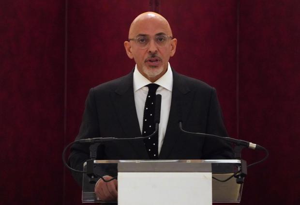The Northern Echo: Chancellor of the Exchequer Nadhim Zahawi will be in Darlington tomorrow Picture: PA 
