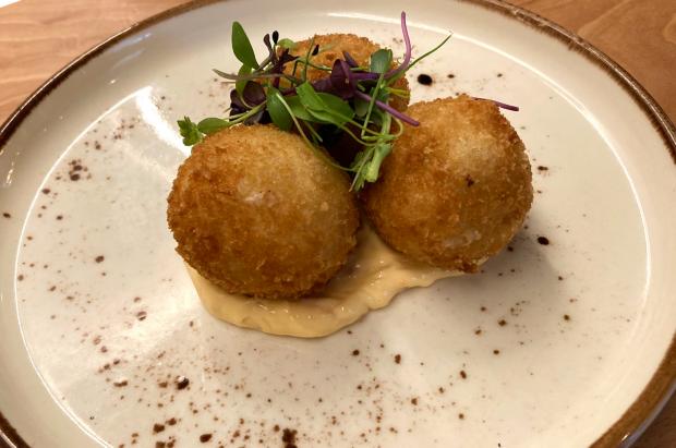 The Northern Echo: The croquetas, with a faulous creamy, bechamel filling and just a hint of ham