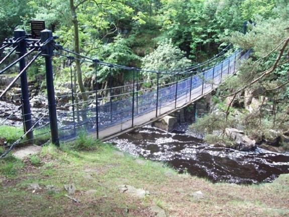 The Northern Echo: The Winch Bridge, which is almost as exciting today as it was in Richard Garland's time 200 years ago The Northern Echo: The Winch Bridge, which is almost as exciting today as it was in Richard Garland's time 200 years ago