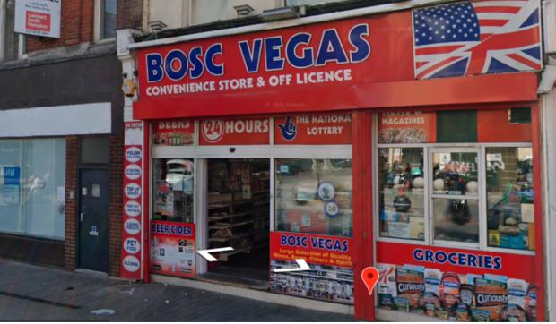 The Northern Echo: Bosc Vegas Convenience Store & Off Licence on Gresham Road in Middlesbrough. Picture: GOOGLE STREETVIEW